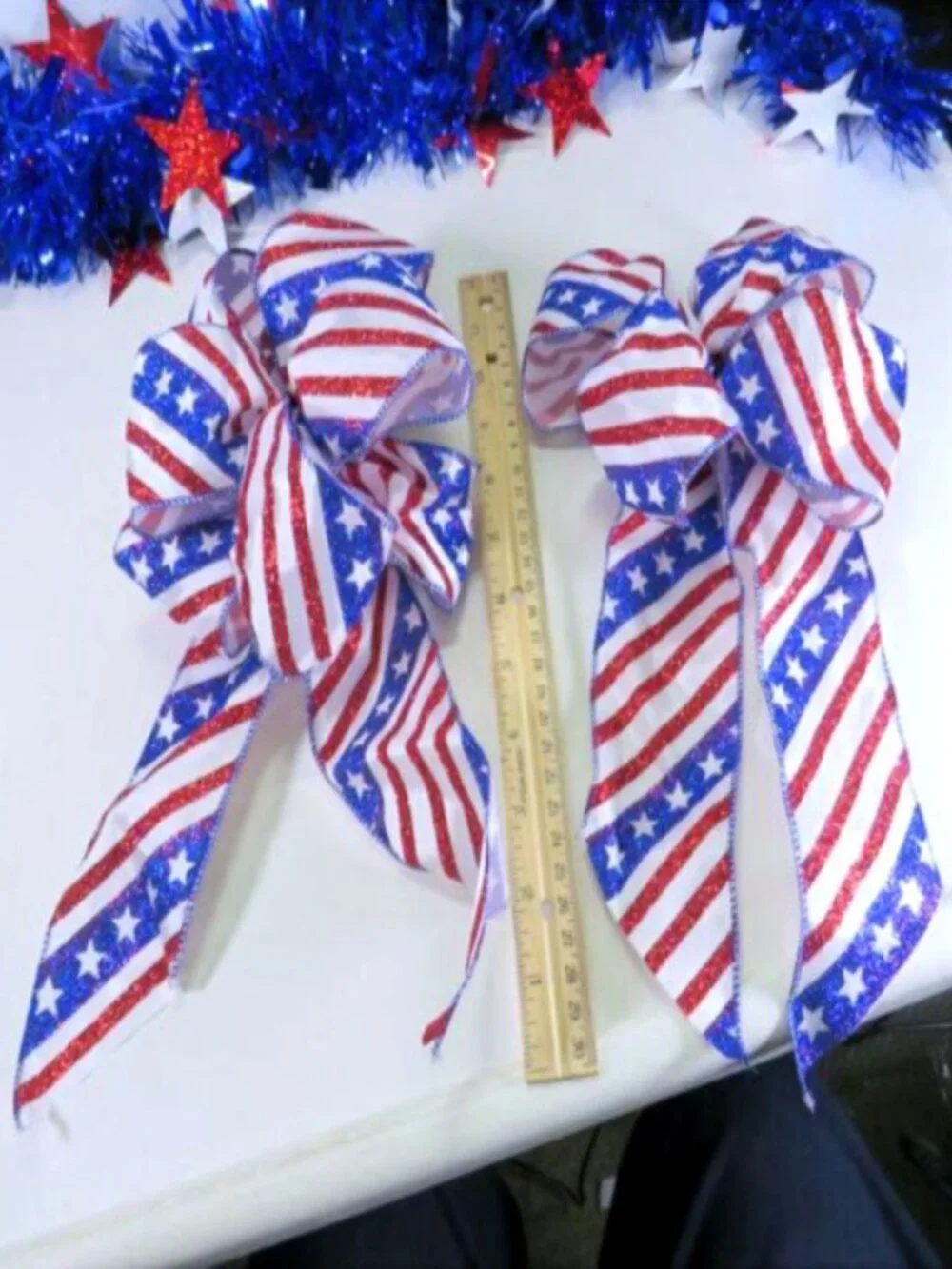 Festive Americana Party Kit Red White Blue USA Holiday Bundle Patriotic